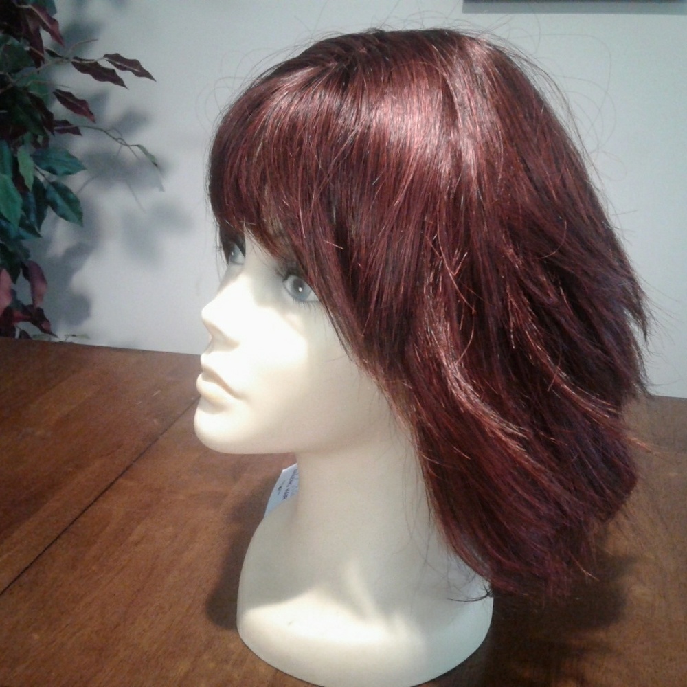 Red/Burgandy Synthetic Wig